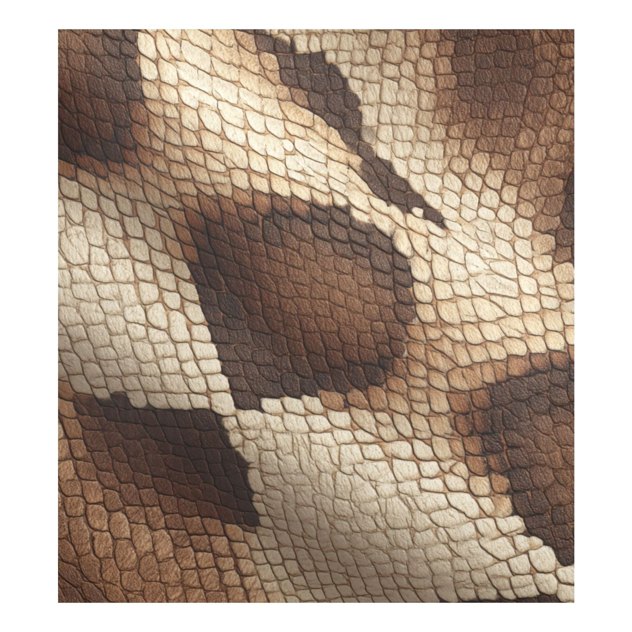 Dishwasher Magnetic Refrigerator Magnet Cover Sticker Home Decorative 23"x26" Brown Snake Skin Pattern