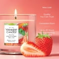 thumbnail image 3 of Yankee Candle White Strawberry Bellini Scented, Signature 4.3oz Small Tumbler Single Wick Candle, Over 20 Hours of Burn Time, 3 of 8