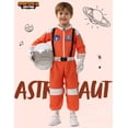 thumbnail image 2 of Disfraz de astronauta Spooktacular Creations para niños, color naranja, 2 of 7