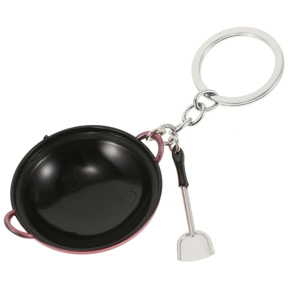 WHAMVOX 1Pcs Chef Keyring with Creative Design Acrylic and Iron for Chefs and Cooking Enthusiasts