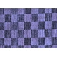 thumbnail image 1 of Ahgly Company Indoor Rectangle Abstract Blue Modern Area Rugs, 2' x 4', 1 of 4