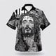 thumbnail image 3 of Dios ama al mundo Jesús me ama Camisas hawaianas Camisas de moda para hombres y mujeres Camisas de playa geniales Camisas florales geniales de verano Ropa, 3 of 5
