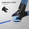 thumbnail image 2 of Nail Clippers for Thick Nails Pliers Clippers for Thick Nails Wide Jaw Nail Clippers for Men and Women, Blue, 2 of 5