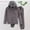 Gray, variant on Fesfesfes Kids Solid Color Winter Fleece Clothes Set 2 Piece Solid Color Hooded Tops and Pants Set Cozy Warm Clothing for Children Boys Girls Outfit(Gray,7-8 Years)