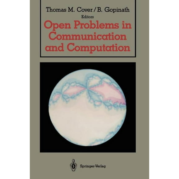 Open Problems in Communication and Computation, (Paperback)