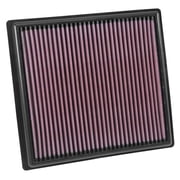 K&N Performance High-Flow Engine Air Filter: Washable, Multi-Layer Protection, Engineered to Boost Horsepower, 33-5030