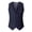 A-Blue, variant on RKSTN Mens Suit Vest Formal Black Dress Vest Stylish Solid Color V Neck Sleeveless Single Button Slim Fit Vintage Casual Versatile Underwear Vest Tops