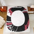 thumbnail image 5 of jejeloiu American Rugby City Twin Sheet Sets,Red Football Helmet Bedding For Boys Kids 3 Pieces, 5 of 7