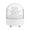 White, variant on Paw Shape Multifunctional Night Light, Bluetooth Speaker Bedside Lamp, Smart Alarm Clock Portable Reading Lamp, Wireless Music Sleep Lamp with Speakerphone for Bedroom Indoor Desktop Daily Use-Pink