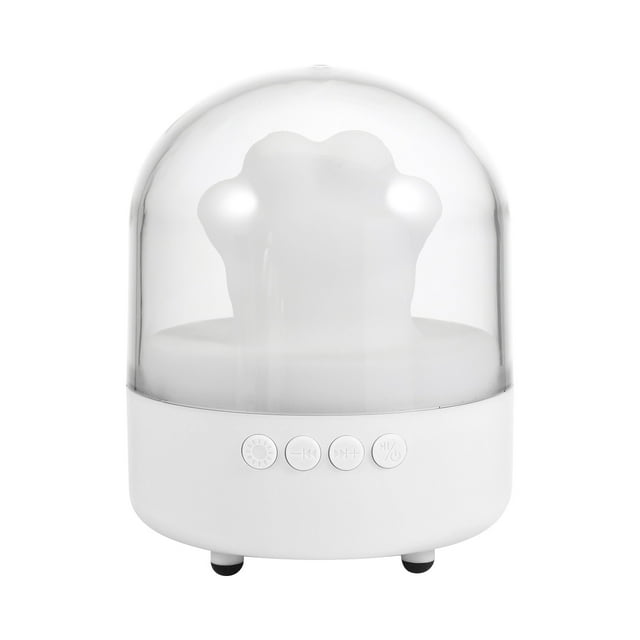 Wuztai Lampe Patte de Liquidation, Haut-Parleur Audio Bluetooth Nuit, Réveil Intelligent de Nuit Portable Sans Fil Lampe de Lecture de Chevet de Chambre, Lampe de Sommeil Musicale Support Haut-Parleur Téléphone Offres 90 % de Réduction