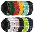 thumbnail image 4 of For Garmin Garminmove Style 20mm Checkered Two-color Silicone Watch Band, 4 of 4