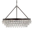 thumbnail image 2 of Crystorama Lighting - Six Light Chandelier - Chandelier - Calypso - Six Light, 2 of 10