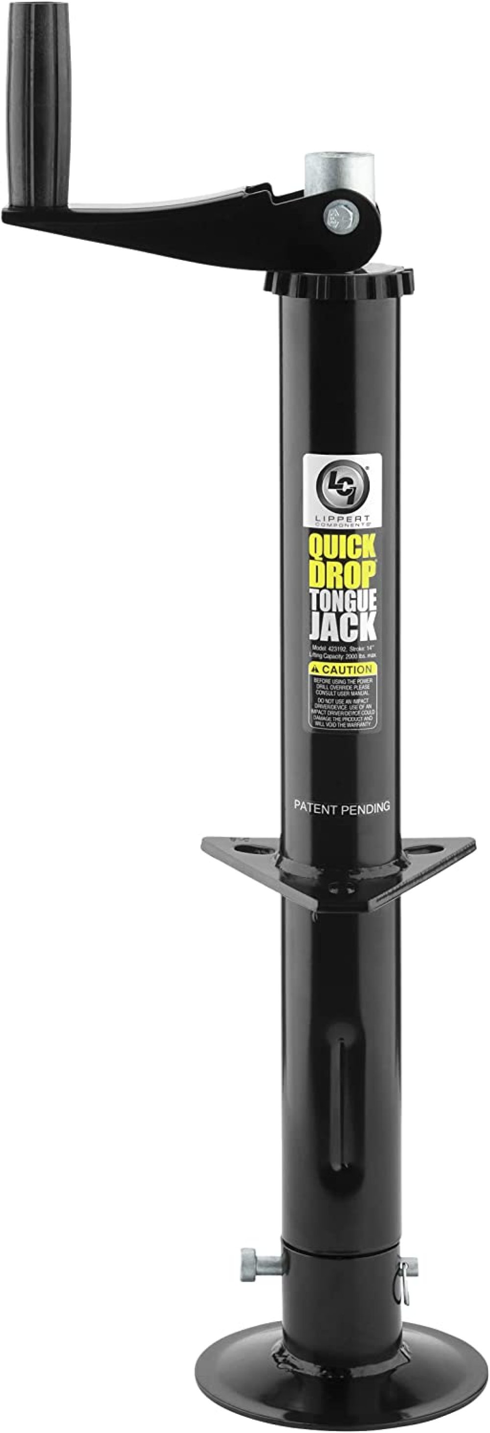 "TaliaPosy 733926 Quick Drop Tongue Jack for AFrame Travel, Cargo, and