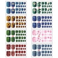 thumbnail image 4 of Pegatina Para Uñas De Punta Completa, Envolturas De Esmalte De Uñas Impermeables, Autoadhesivas Coloridas, Calcomanías De Envoltura Completa, Pedicura, Uñas De Los Pies Diy Para Mujeres Y Niñas Eigraketly CE008075-08, 4 of 6