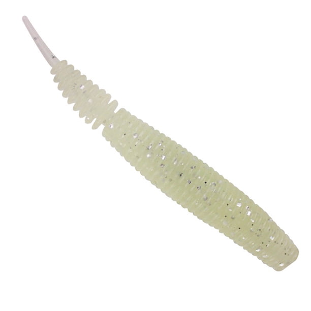 Sonducket 10 UNIDS Señuelos de Pesca Pequeños Cebos Artificiales Ligeros Roscada Cola Artículos de Pesca Trucha de Agua Dulce Walleye Pescar noctilucencia Sonducket OD030244-05