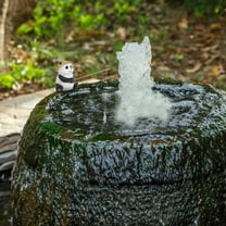 MLINS Animal Statue for Garden Animal Decor Outdoor Garden Statue Animal Statue Resin Animal Decor Garden Outdoor Decoration