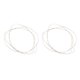 thumbnail image 4 of Vogacara 50cm 925 Sterling Wire for Beading Wire Jewelry Making Plata 0.4 mm 2Conjunto, 4 of 6