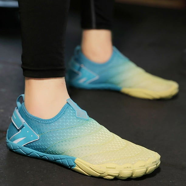Zapatos de buceo transpirables para caminar en el lago (amarillo 45) Wdftyju Tenis De Mujer Tenis De Hombre