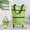 Foldable Wheeled Shopping Bag - Green, variant on Foldable Shopping Bag with Wheels, 2 in 1 Reusable Grocery Cart Bag, Waterproof Oxford Cloth Rolling Tote, Large Capacity Collapsible Shopping Caddy for Groceries Travel Laundry