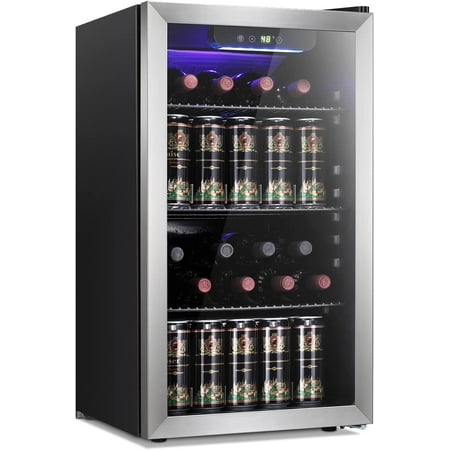 DTLYH Star 12 Bottle 70 Can Wine Cooler/Cabinet Beverage Refrigerator...