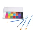 thumbnail image 4 of Juego De Paleta De Aceite De Pintura Para Carrocería, Kit De Pintura De Carrocería De Carrocería Multipropósito De 20 Colores Fácil De Usar Para Efectos Especiales, 4 of 7