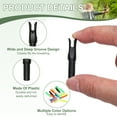 thumbnail image 3 of Uxcell Archery Arrow Nocks, Plastic Nocks Replacement Arrows Tail Accessory-Fitting For (DIY Hunting Shooting/Compound/Recurve Bow) 6.2MM/0.24" ID & 12 Pcs & Plastic & 6 Colors, 3 of 6