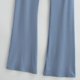 thumbnail image 5 of WILLBEST Pantalones de Yoga Acampanados de Cintura Alta para Mujer, Leggings Deportivos Casuales de Color Sólido con Borde Enrollado En La Cintura para Mayor Comodidad Y Realce. Chica, 5 of 8