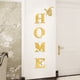 thumbnail image 1 of 1 Set Wall Decor Home Letter Signs Acrylic Mirror Wall Stickers Wall Decorations For Living Room Bedroom Home Decor Wall Decals, 1 of 4