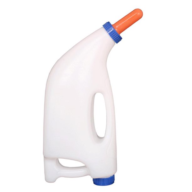 Methold 2L/4L Calf Milk Bottle Hand Rearing Poddy Weaning Milking Feeder Farm Teat Suministros de alimentación y agua para mascotas MP51B 4L