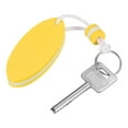thumbnail image 4 of Uxcell Floating Keychain Buoyant Keyrings Marine Key Holder for Kayaking, Yellow 6 Pack, 4 of 5