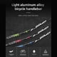 thumbnail image 1 of Mountain Bike Handlebars 31.8MM Diameter High-Rise Handlebar with Matte Surface 720MM 780MM Length Aluminum Alloy Handlebar for Bicycle, 1 of 5