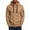 Khaki, variant on SRZYMJ Mens Hooded Sweatshirt Casual Long Sleeve Drawstring
