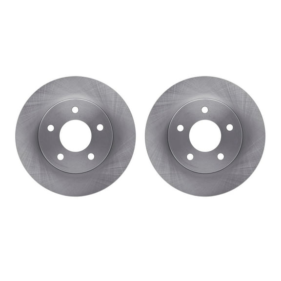 Dynamic Friction Company Rear Brake Rotors 6002-40008