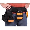 thumbnail image 2 of Internet’s Best Tool Belt Carpenter Apron - 10 Pockets - Quick Release Work Belt with Utility Pouch - Handyman Rig - Removable Bags, 2 of 4