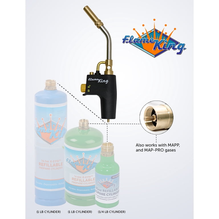 Flame King High-Intensity Propane Torch Head, 7000 BTU photo 6