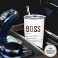 thumbnail image 5 of Boss Lady Gifts for Women, Bosses Day Gifts for Women, Boss Appreciation Gifts for Women Tumbler 20oz, Boss Lady Gifts, Boss Birthday Gifts for Women, Christmas Gift for Boss Lady Tumbler 20 OZ, 5 of 6