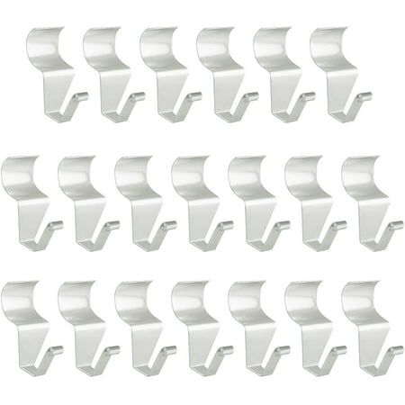 

Vinyl Siding Hooks Hanger - 20 Pack Heavy Duty Stainless No-Hole Needed Vinyl Siding Clips for Hanging- Vinyl Siding Hooks for Outdoor Decorations (20)