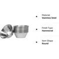 thumbnail image 4 of 1.5 oz Small Sauce Cups, Commercial Grade Stainless Steel Dipping Sauce Cups, Individual Condiment Cups/Portion Cups/Ramekins, 4 of 7