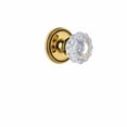 thumbnail image 3 of Grandeur Versailles Crystal Door Knob with Soleil Rosette, 3 of 6