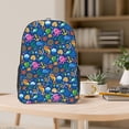 thumbnail image 5 of Kdxio Sea Fish Clear Backpack, Transparent Bookbag for School for Women Men, Capacity Clear Bag for College, Travel, 5 of 7