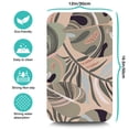 thumbnail image 5 of Multi-functional Coffee Drying Mat, 19.5x12in - Floral Patterned Kitchen Counter Mat & Sink Splash Guard, Perfect for Espresso Machines, Coffee Mat Coffee Pots and Dining Room Decoration, 5 of 7