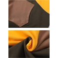 thumbnail image 5 of Sudadera con capucha y cordón de bloque de color para hombre, novedad, sudadera de manga larga, khkai xxl JAMW Sencillez, 5 of 5