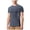 Grey-tZDCQ, variant on JFOPQVSM Men's Sports T Shirt Solid Color Round Neck Ice Silk Quick Drying Sports T Shirt