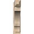 thumbnail image 2 of Ekena Millwork 7 1/2"W x 28"D x 32"H Balboa Smooth Craftsman Outlooker, Douglas Fir, 2 of 4