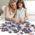 thumbnail image 3 of Wooden Puzzles For Toddlers Puzzle For Solar System Educational For Kids Preschool Learning Puzzle Montessori Early Development And Activities 100PCS, 3 of 4