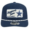 thumbnail image 2 of Men's New Era Navy Dallas Cowboys Chant 9SEVENTY Adjustable Hat, 2 of 5