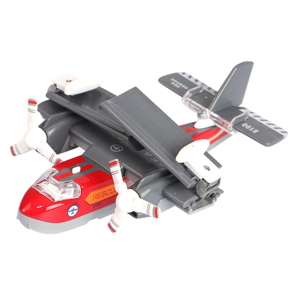 shamjina Alloy Airplane Toy Fighter Toy with Light and Sound Helicopter Toy Cretive Plane