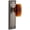 Gray, variant on Grandeur 828393 Fifth Avenue Solid Brass Privacy Set - Grey