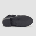 thumbnail image 3 of Jazamé Girls' Ankle High Zipped Laser Cut Round Toe Dress Boots, Blk, 1, 3 of 4