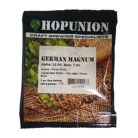 Hopunion Imported Hop Pellets for Home Brew Beer Making (German -
